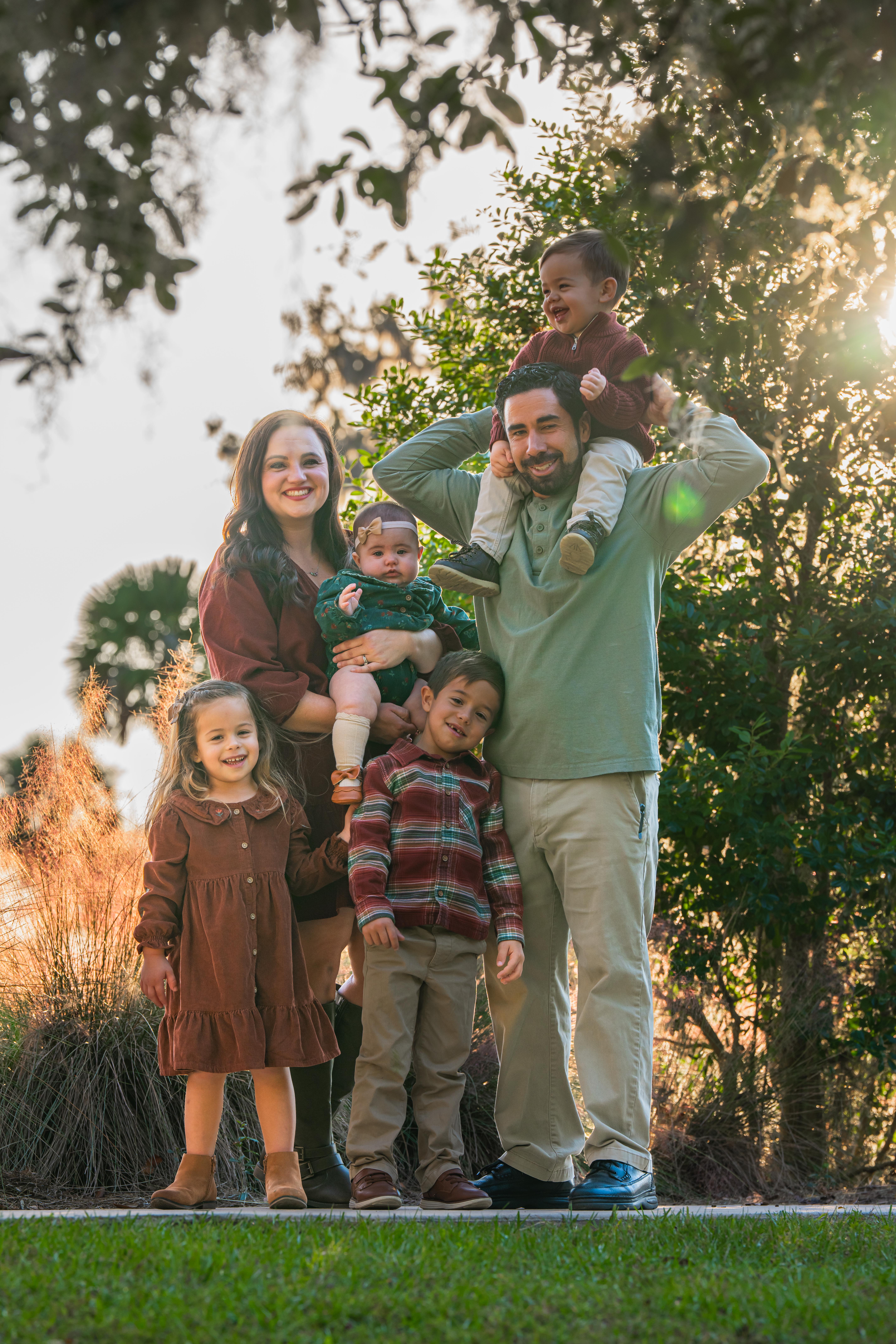 Family portrait photography Lake Okahumpka Florida 2025