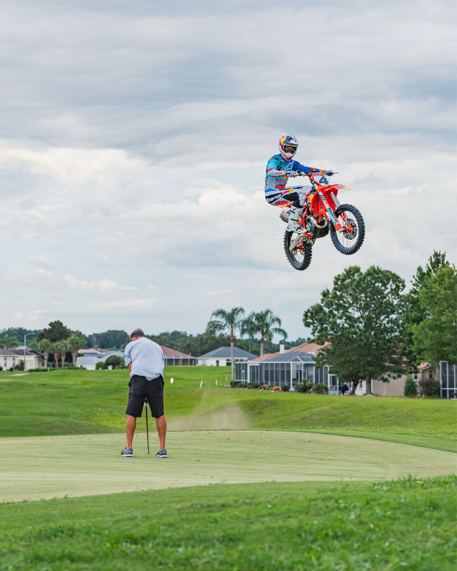 Broad Stripes Motocross — motocross rider action shot